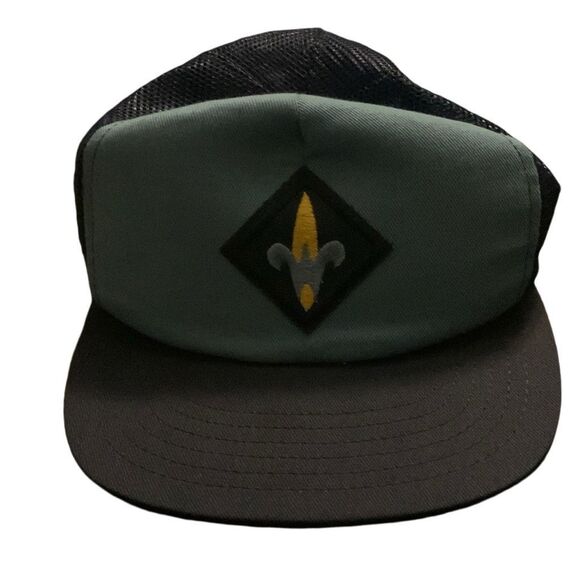 Vintage Boy Scouts Webelos Hat Cap SnapBack Made in USA - Picture 4 of 11